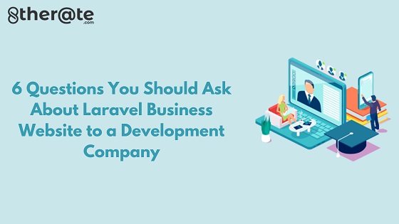 Laravel Business Website to a Development Company