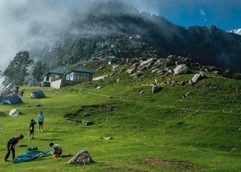 Triund may be a stunning and serene trekking