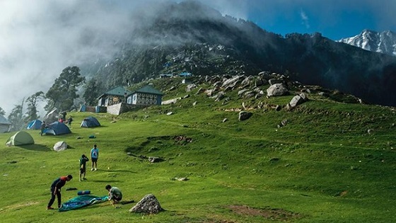 Triund may be a stunning and serene trekking