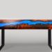 The Epoxy Wood Table Has These Four Advantages